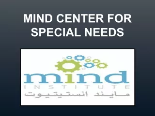 mind center for special needs