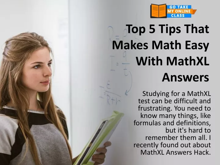 top 5 tips that makes math easy with mathxl answers