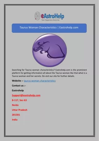 taurus woman characteristics eastrohelp com