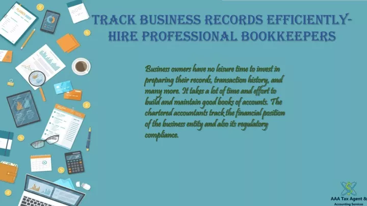 track business records efficiently hire