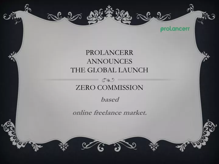 prolancerr announces the global launch