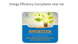 Energy Efficiency Consultants near me