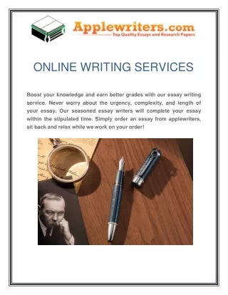 Best Essays Writing Service In California | Applewriters