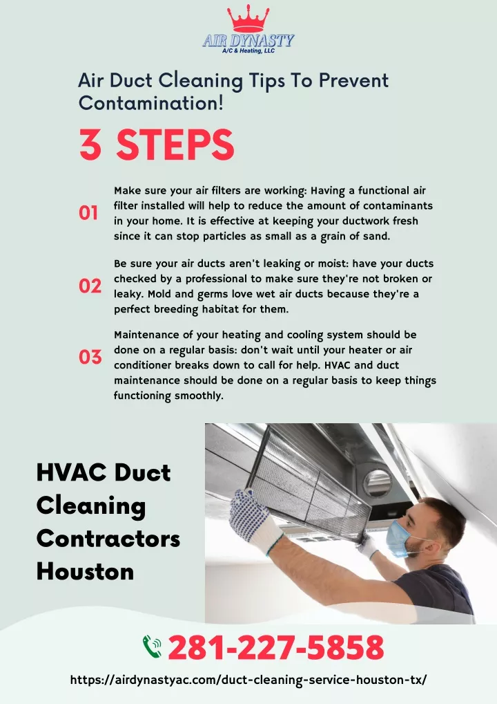 air duct cleaning tips to prevent contamination