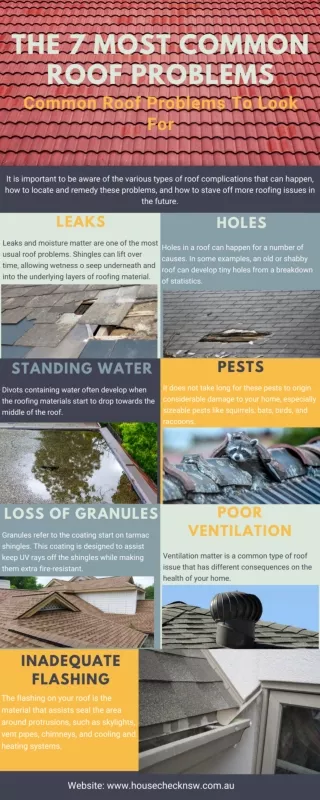 The 7 Most Common Roof Problems