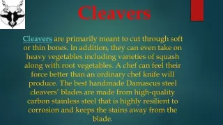 cleavers