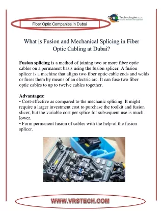 fiber optic companies in dubai
