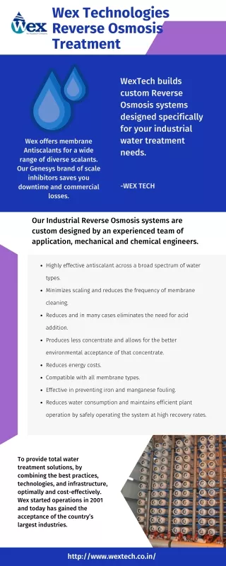 wex technologies reverse osmosis treatment
