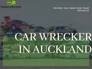 Car Wreckers Services in Auckland – Bamian Auto Parts