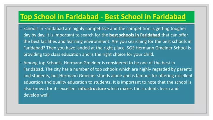 top school in faridabad best school in faridabad