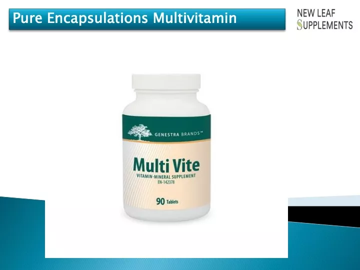 pure encapsulations multivitamin