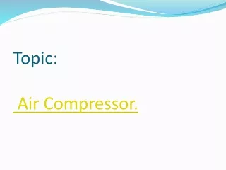 Air Compressor