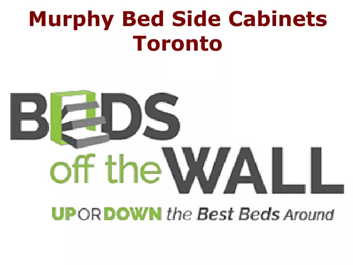 murphy bed side cabinets toronto