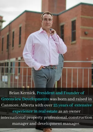 brian kernick president and founder of greenview