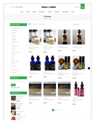 Mega herbs online store