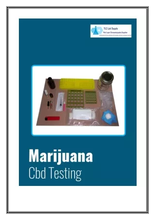 Reason to choose Marijuana Cbd Testing