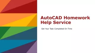 autocad homework help service