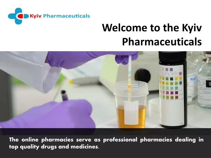 welcome to the kyiv pharmaceuticals