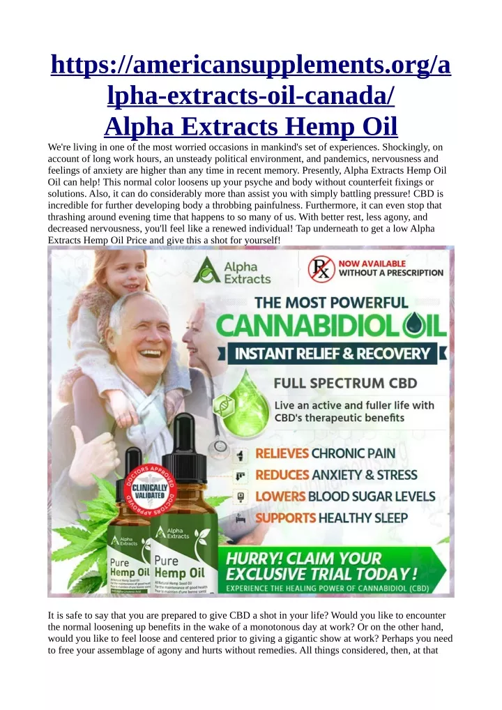 https americansupplements org a lpha extracts