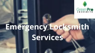 24 hour Emergency Locksmith Services In Dunwoody