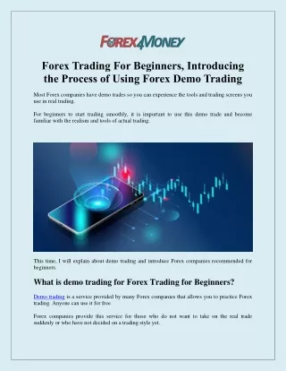 Want More Money? Start DEMO FOREX