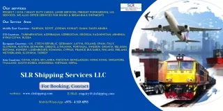 Logistics service provider in Nepal | SLR shipping