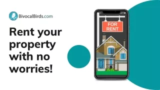 Rent your property with no worries