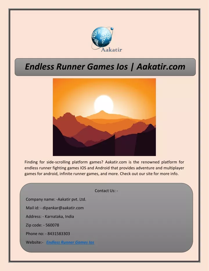 endless runner games ios aakatir com