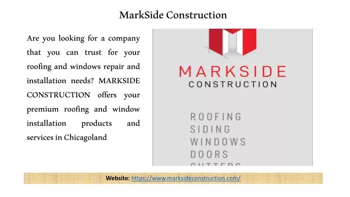 markside construction