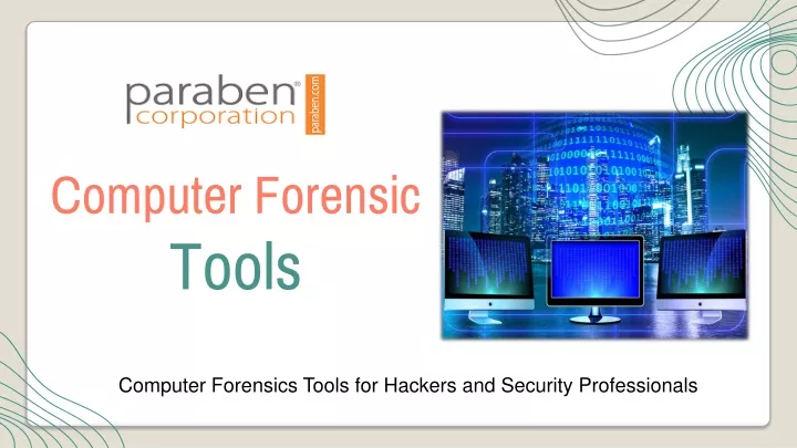 computer forensics tools for hackers and security