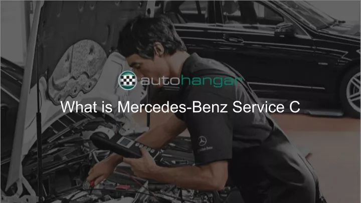 what is mercedes benz service c