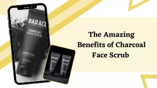 Charcoal Facial Scrub Summit Rain