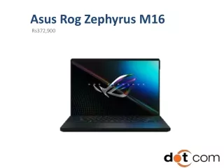 Asus Rog Zephyrus M16