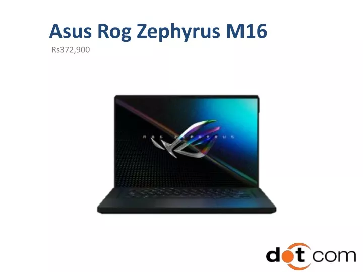 asus rog zephyrus m16