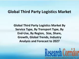 global third party logistics market