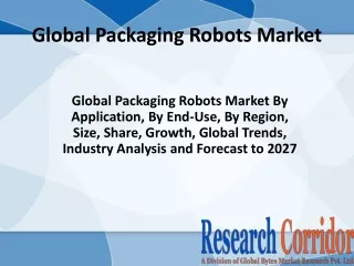 global packaging robots market
