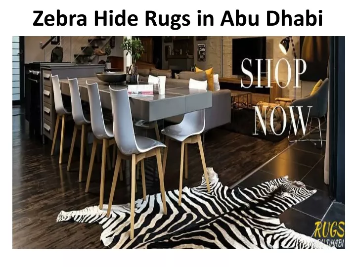 zebra hide rugs in abu dhabi