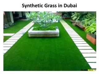 synthetic grass in dubai