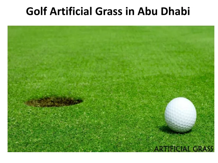 golf artificial grass in abu dhabi