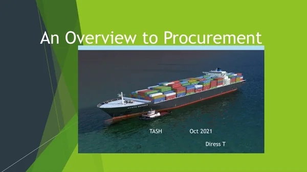 an overview to procurement