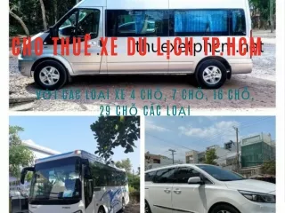 CHO THUÊ XE DU LỊCH TẠI TP.HCM