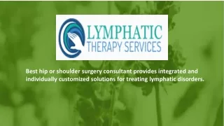 lymphatic services for venous insufficiency San Diego