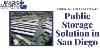Best Public Storage in San Diego- RSD Storage