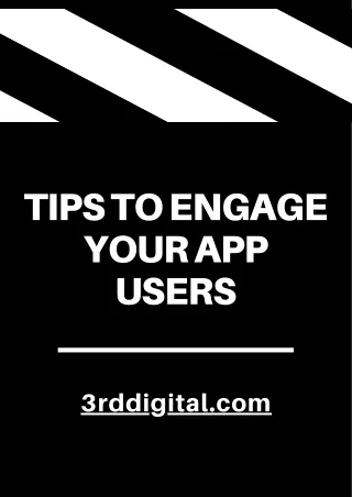Follow Tips to Engage Your App Users