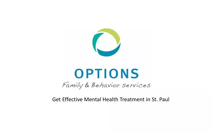 get effective mental health treatment in st paul