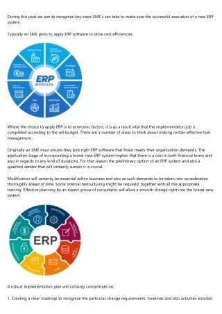 during this post we aim to recognize key steps