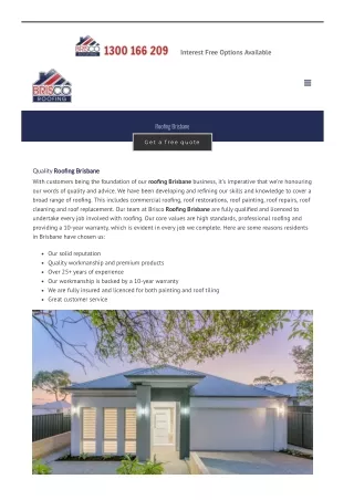 Roofing Brisbane