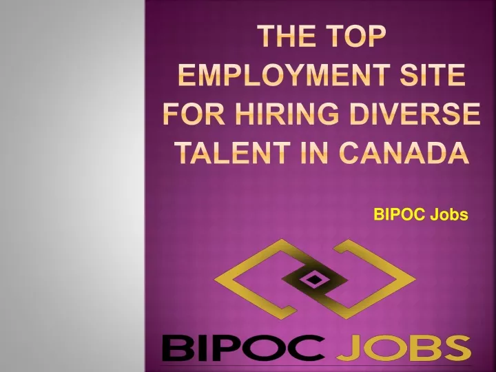 the top employment site for hiring diverse talent in canada