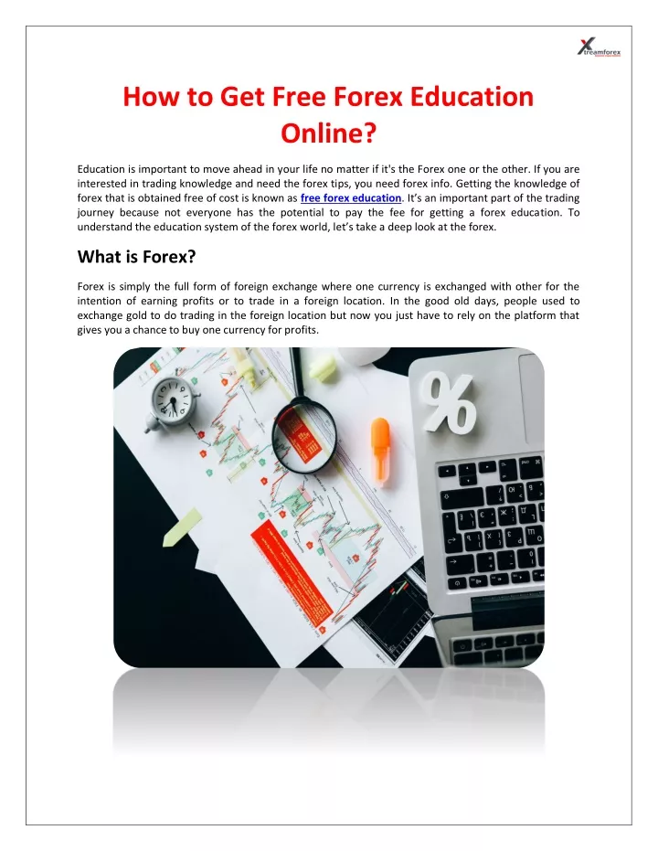 how to get free forex education online