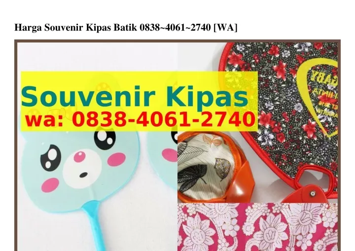 harga souvenir kipas batik 0838 4061 2740 wa